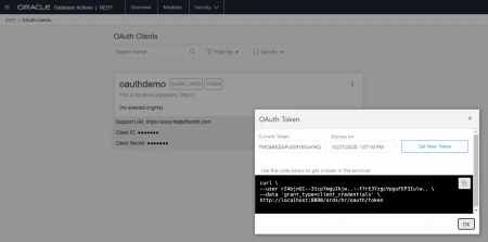 ORDS Security OAuth2